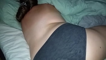 Stepmom wants son to cum on her Ass! (When daddy is at work!)